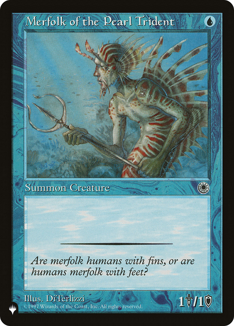 Merfolk of the Pearl Trident [The List Reprints] | Gear Gaming Bentonville