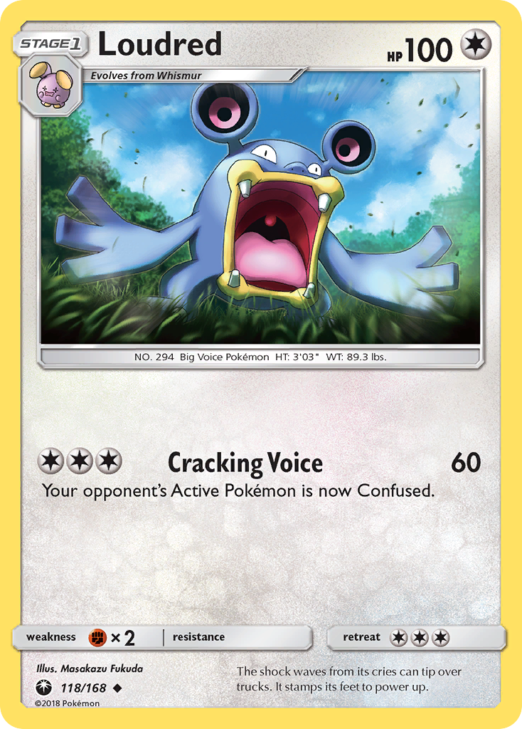 Loudred (118/168) [Sun & Moon: Celestial Storm] | Gear Gaming Bentonville