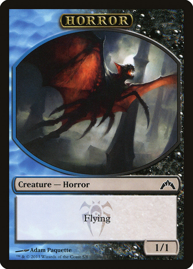 Horror Token [Gatecrash Tokens] | Gear Gaming Bentonville