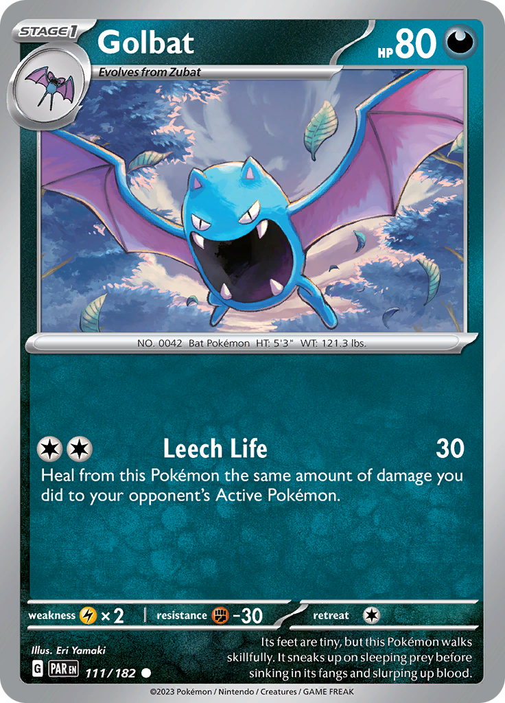 Golbat (111/182) [Scarlet & Violet: Paradox Rift] | Gear Gaming Bentonville