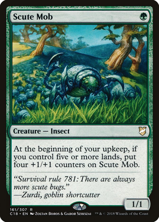 Scute Mob [Commander 2018] | Gear Gaming Bentonville