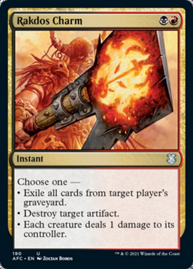 Rakdos Charm [Dungeons & Dragons: Adventures in the Forgotten Realms Commander] | Gear Gaming Bentonville