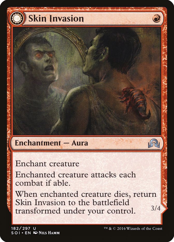 Skin Invasion // Skin Shedder [Shadows over Innistrad] | Gear Gaming Bentonville