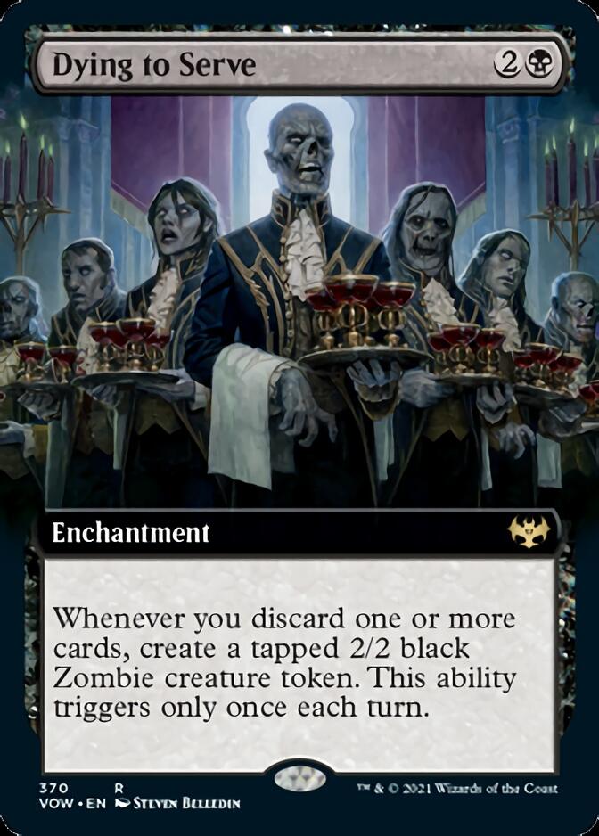 Dying to Serve (Extended Art) [Innistrad: Crimson Vow] | Gear Gaming Bentonville