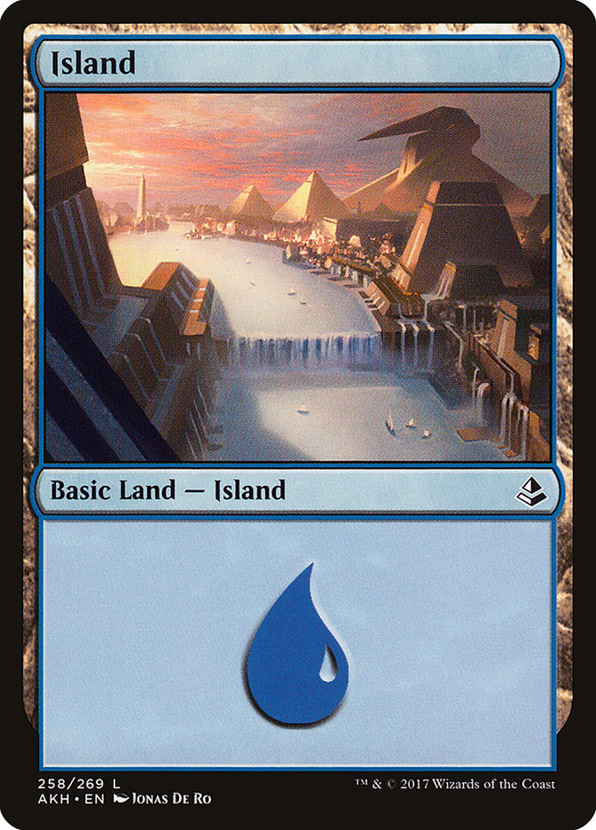 Island (258) [Amonkhet] | Gear Gaming Bentonville