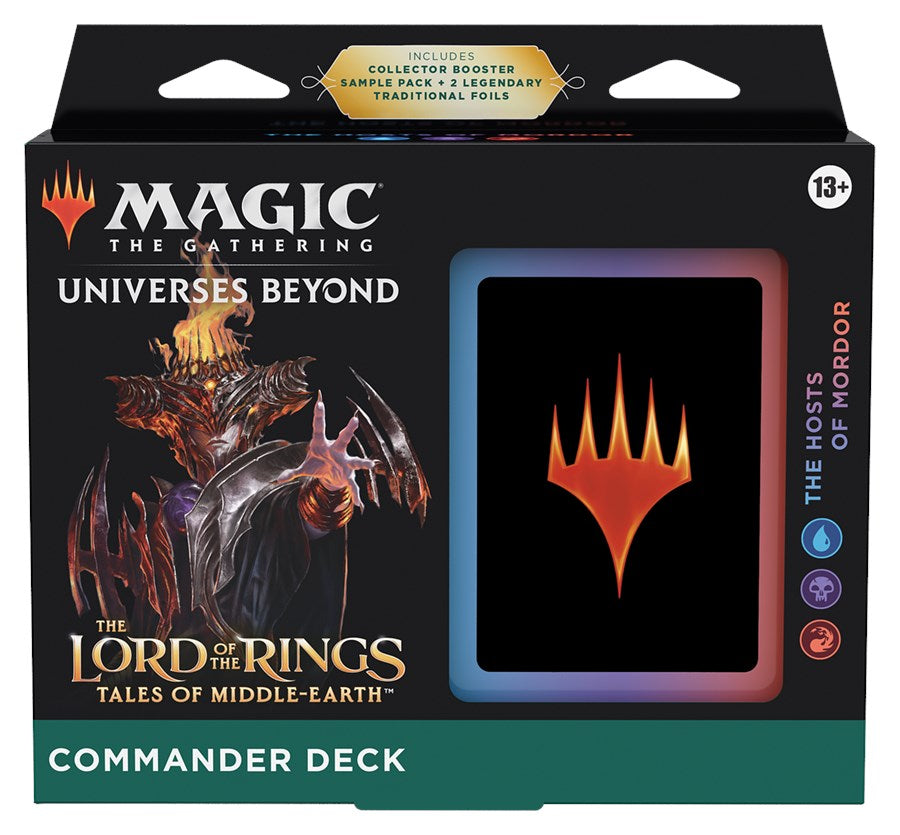 The Lord of the Rings: Tales of Middle-earth - Commander Deck (The Hosts of Mordor) | Gear Gaming Bentonville