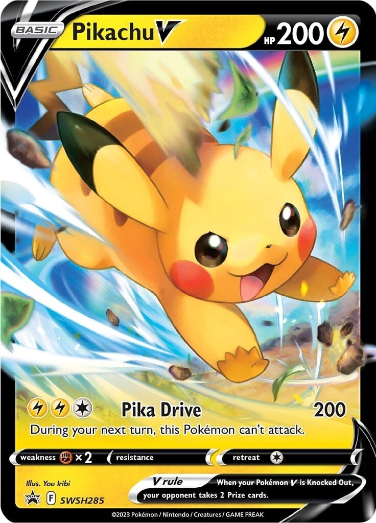 Pikachu V (SWSH285) [Sword & Shield: Black Star Promos] | Gear Gaming Bentonville