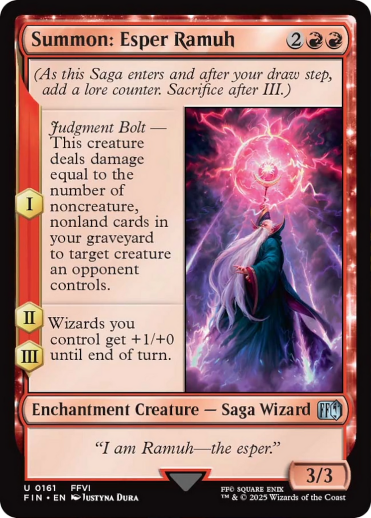 Summon: Esper Ramuh [FINAL FANTASY] | Gear Gaming Bentonville