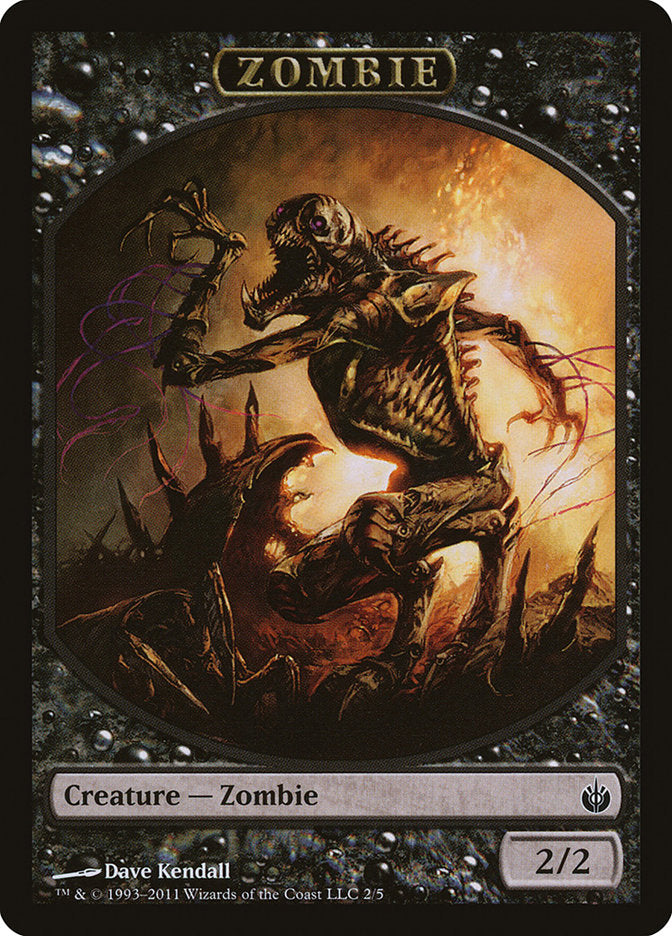 Zombie Token [Mirrodin Besieged Tokens] | Gear Gaming Bentonville