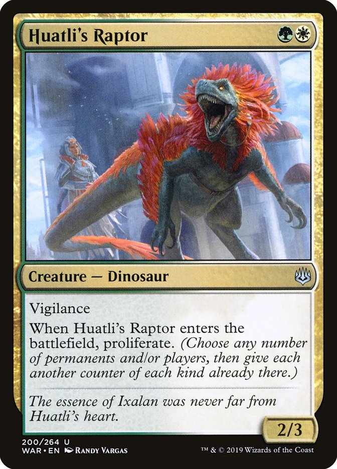 Huatli's Raptor [War of the Spark] | Gear Gaming Bentonville