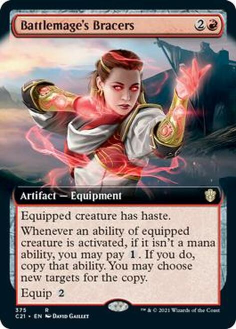 Battlemage's Bracers (Extended Art) [Commander 2021] | Gear Gaming Bentonville
