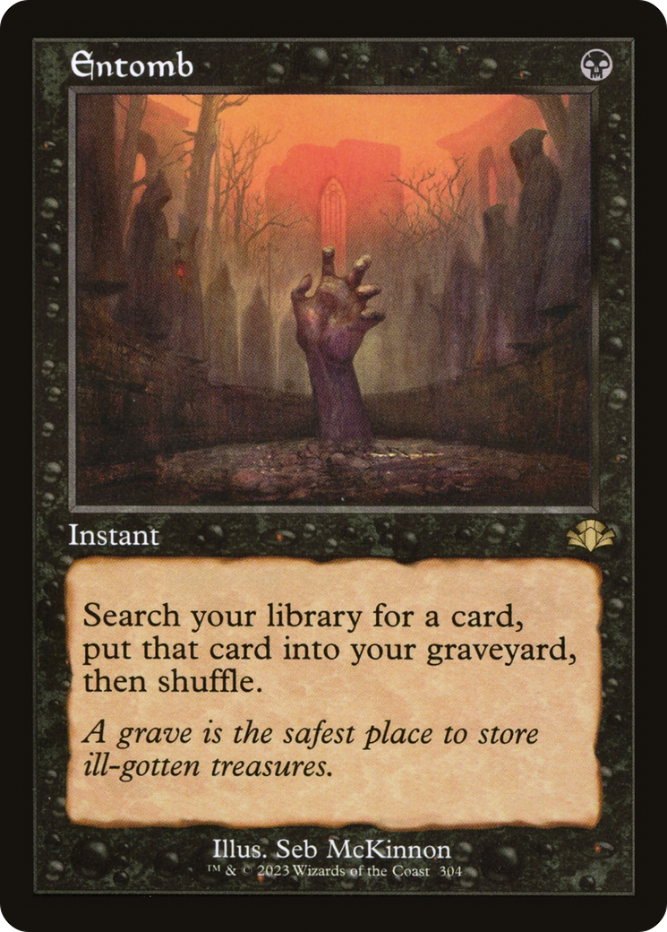 Entomb (Retro) [Dominaria Remastered] | Gear Gaming Bentonville