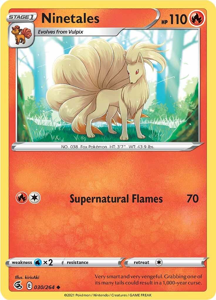 Ninetales (030/264) [Sword & Shield: Fusion Strike] | Gear Gaming Bentonville