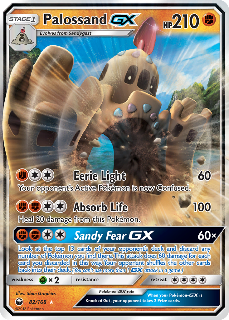 Palossand GX (82/168) [Sun & Moon: Celestial Storm] | Gear Gaming Bentonville