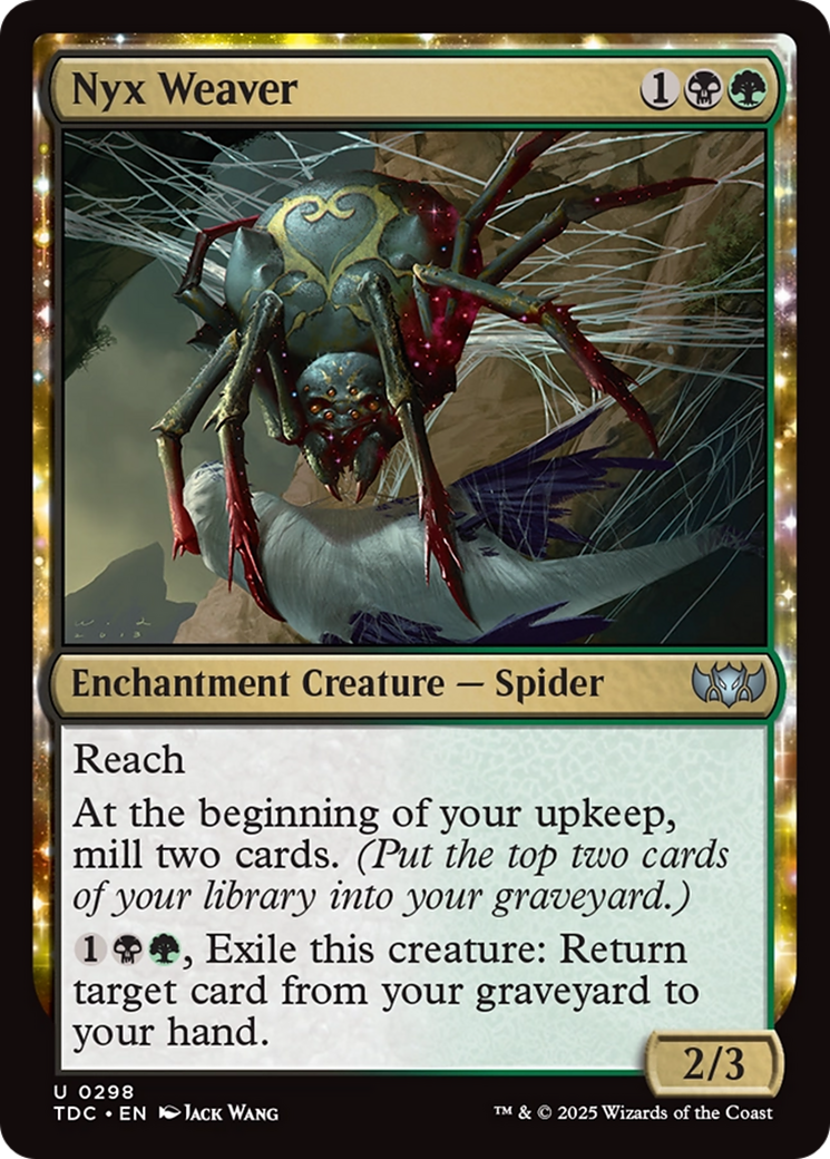 Nyx Weaver [Tarkir: Dragonstorm Commander] | Gear Gaming Bentonville