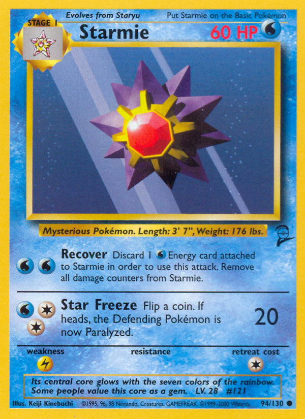 Starmie (94/130) [Base Set 2] | Gear Gaming Bentonville