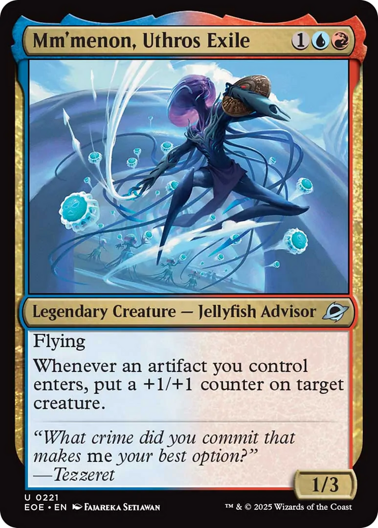 Mm'menon, Uthros Exile [Edge of Eternities] | Gear Gaming Bentonville