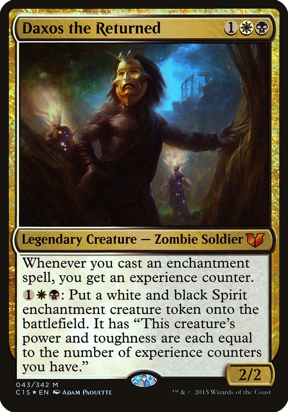 Daxos the Returned (Oversized) [Commander 2015 Oversized] | Gear Gaming Bentonville