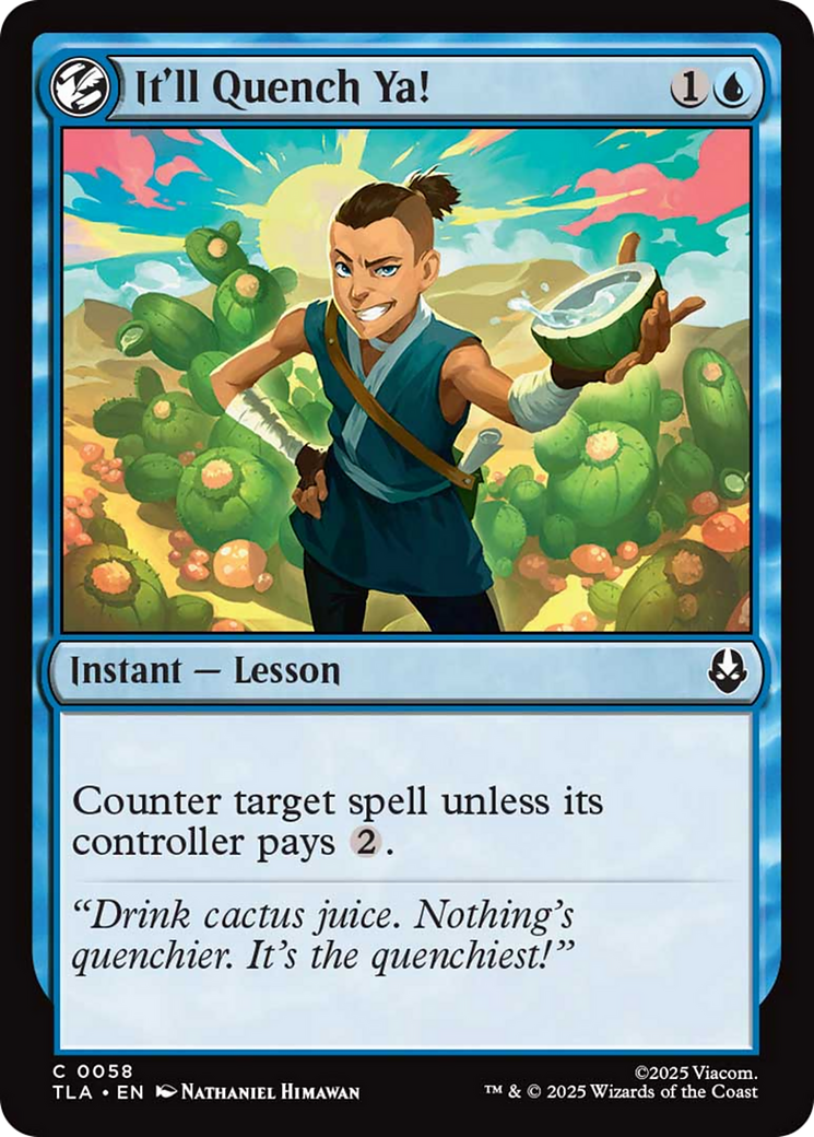 It'll Quench Ya! [Avatar: The Last Airbender] | Gear Gaming Bentonville