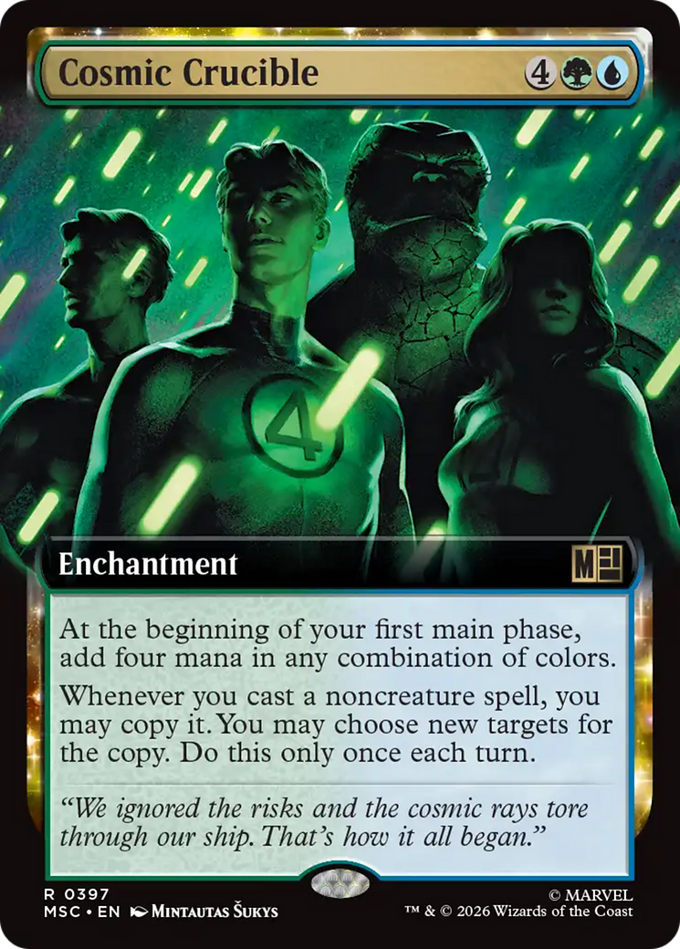 Cosmic Crucible (Extended Art) [Marvel Super Heroes Commander] | Gear Gaming Bentonville