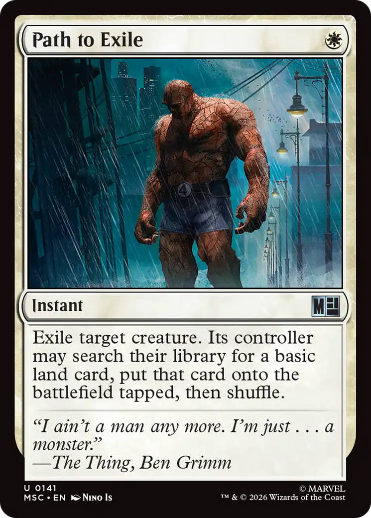 Path to Exile (Surge Foil) [Marvel Super Heroes Commander] | Gear Gaming Bentonville