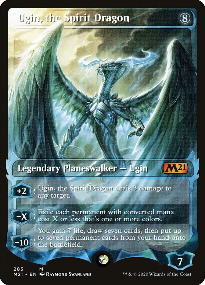 Ugin, the Spirit Dragon (285) (Extended Art) [Core Set 2021] | Gear Gaming Bentonville