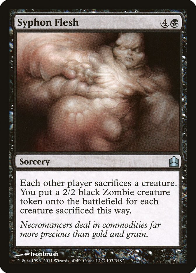 Syphon Flesh [Commander 2011] | Gear Gaming Bentonville
