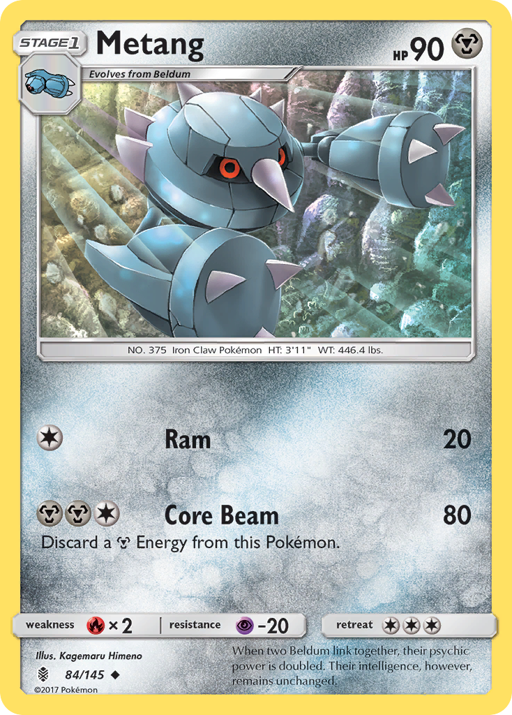 Metang (84/145) [Sun & Moon: Guardians Rising] | Gear Gaming Bentonville