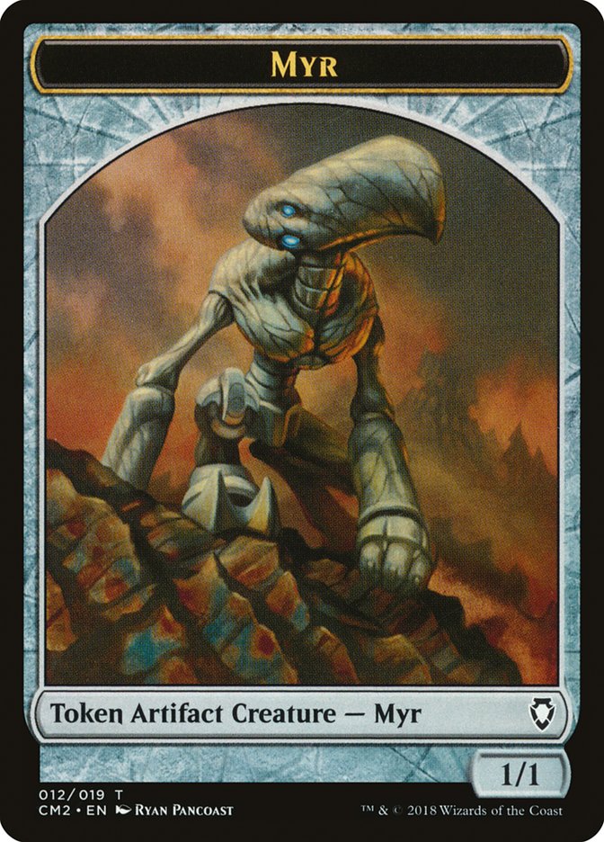 Myr Token [Commander Anthology Volume II Tokens] | Gear Gaming Bentonville