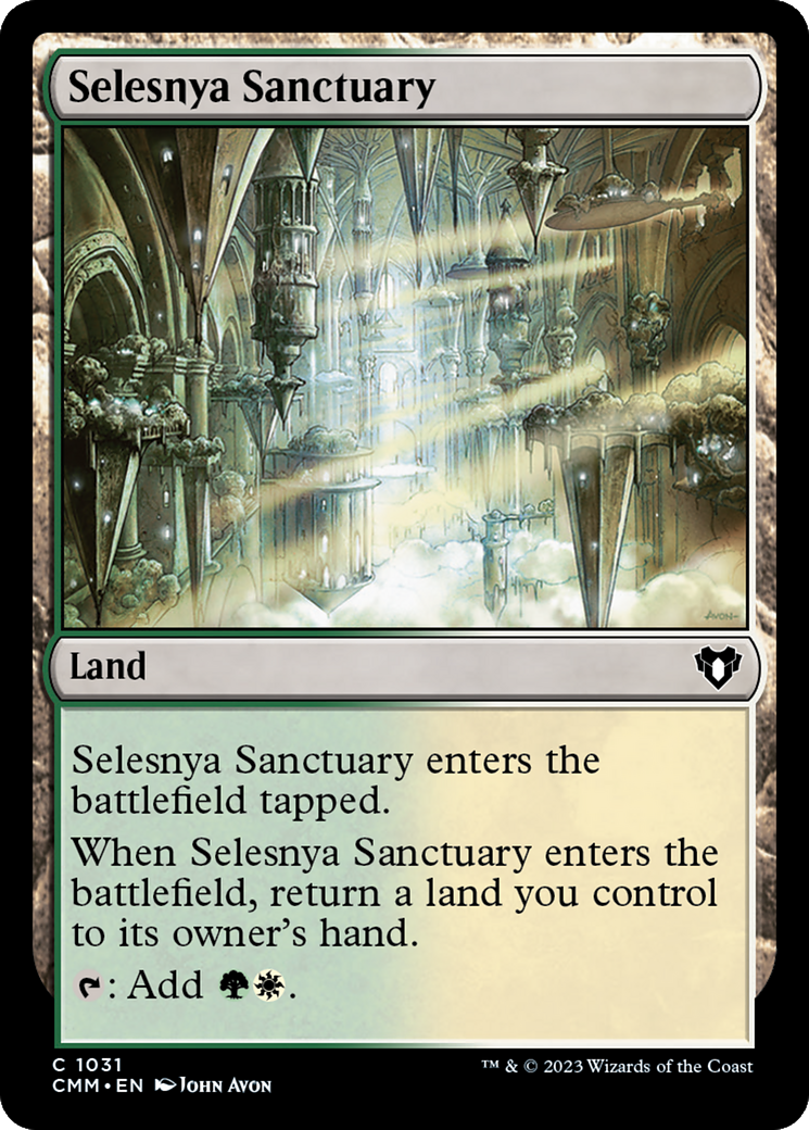 Selesnya Sanctuary [Commander Masters] | Gear Gaming Bentonville