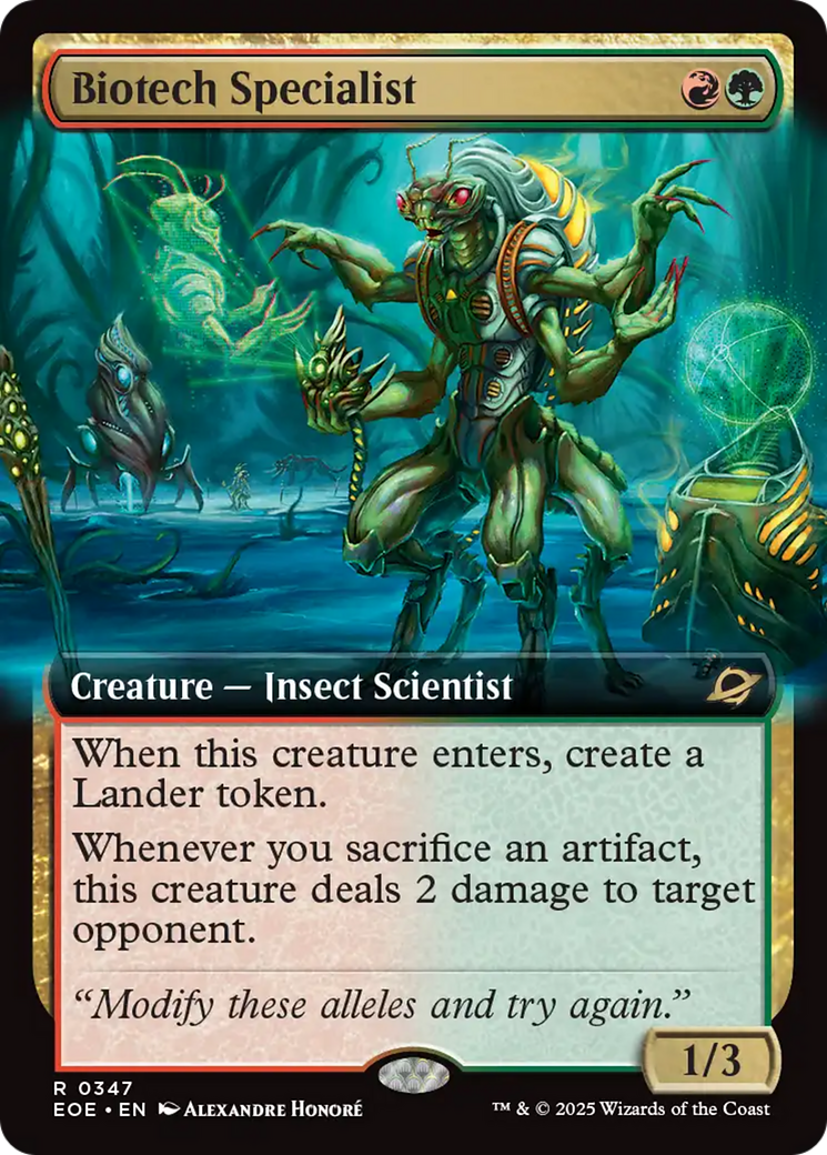 Biotech Specialist (Extended Art) [Edge of Eternities] | Gear Gaming Bentonville