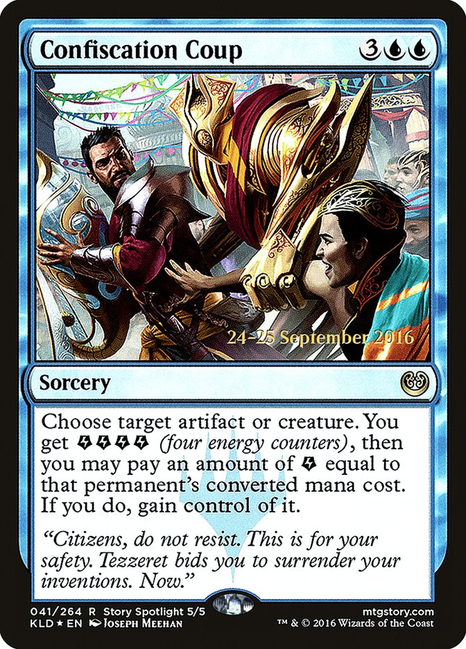 Confiscation Coup [Kaladesh Prerelease Promos] | Gear Gaming Bentonville
