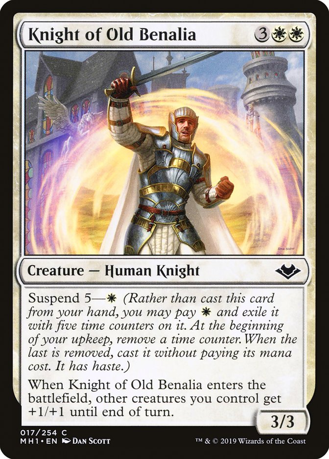 Knight of Old Benalia [Modern Horizons] | Gear Gaming Bentonville