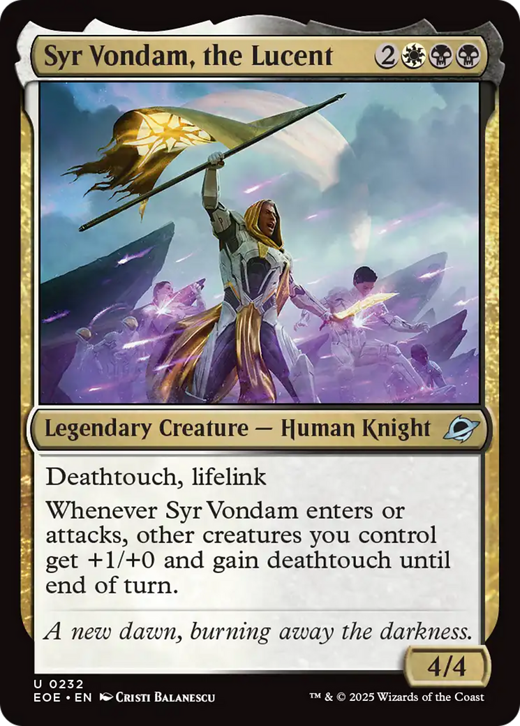 Syr Vondam, the Lucent [Edge of Eternities] | Gear Gaming Bentonville
