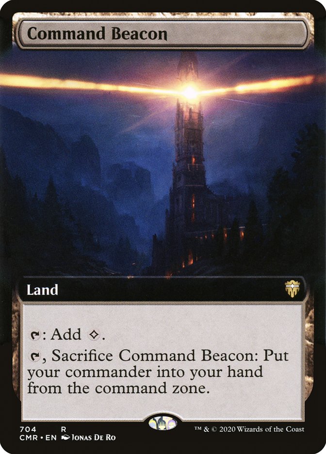 Command Beacon (Extended Art) [Commander Legends] | Gear Gaming Bentonville