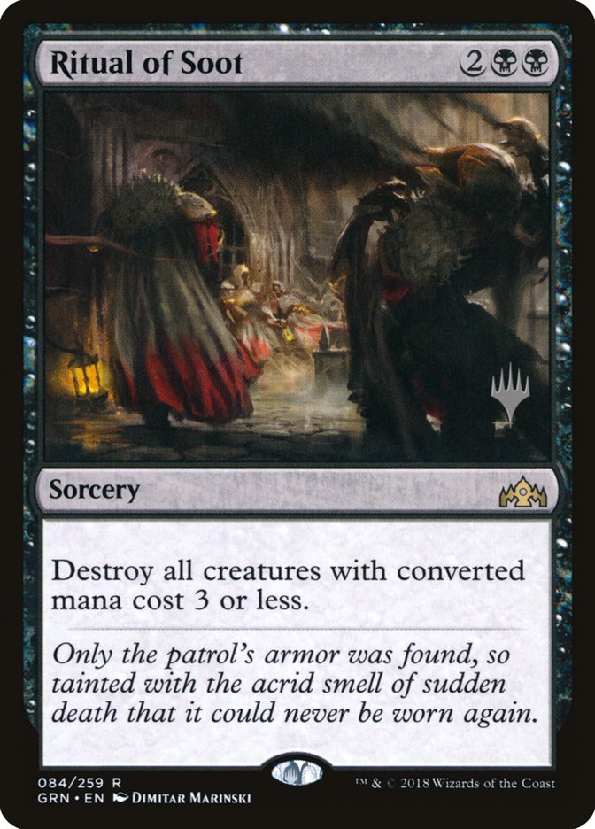 Ritual of Soot (Promo Pack) [Guilds of Ravnica Promos] | Gear Gaming Bentonville