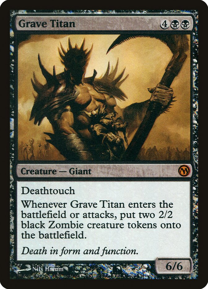 Grave Titan (Duels of the Planeswalkers Promos) [Duels of the Planeswalkers Promos 2011] | Gear Gaming Bentonville