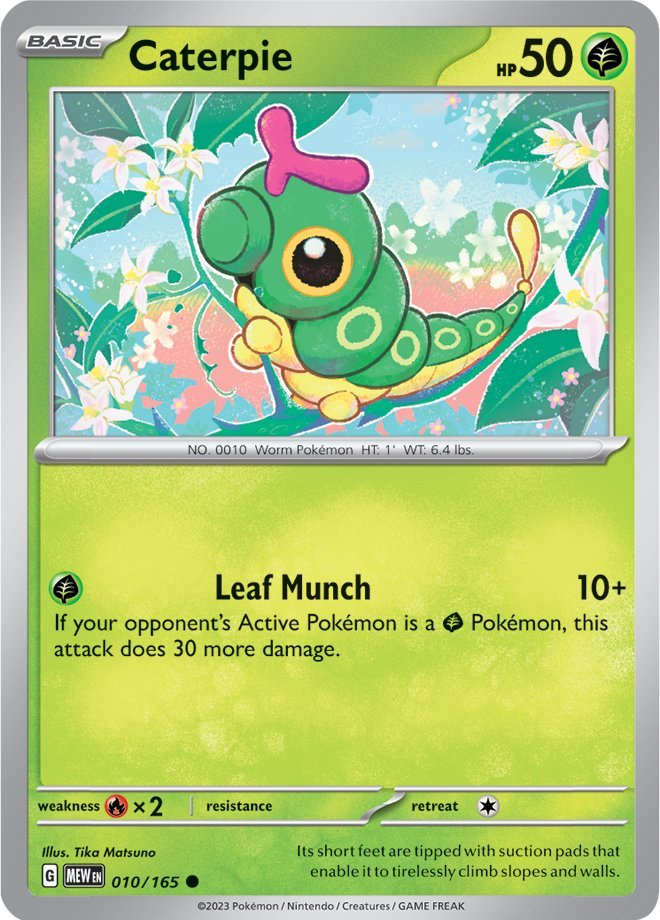 Caterpie (010/165) [Scarlet & Violet 151] | Gear Gaming Bentonville