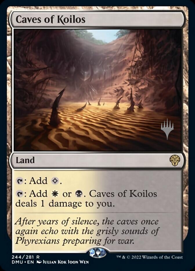 Caves of Koilos (Promo Pack) [Dominaria United Promos] | Gear Gaming Bentonville