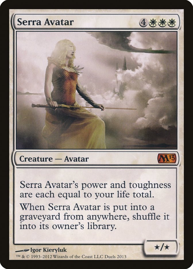 Serra Avatar (Duels of the Planeswalkers Promos) [Duels of the Planeswalkers Promos 2012] | Gear Gaming Bentonville