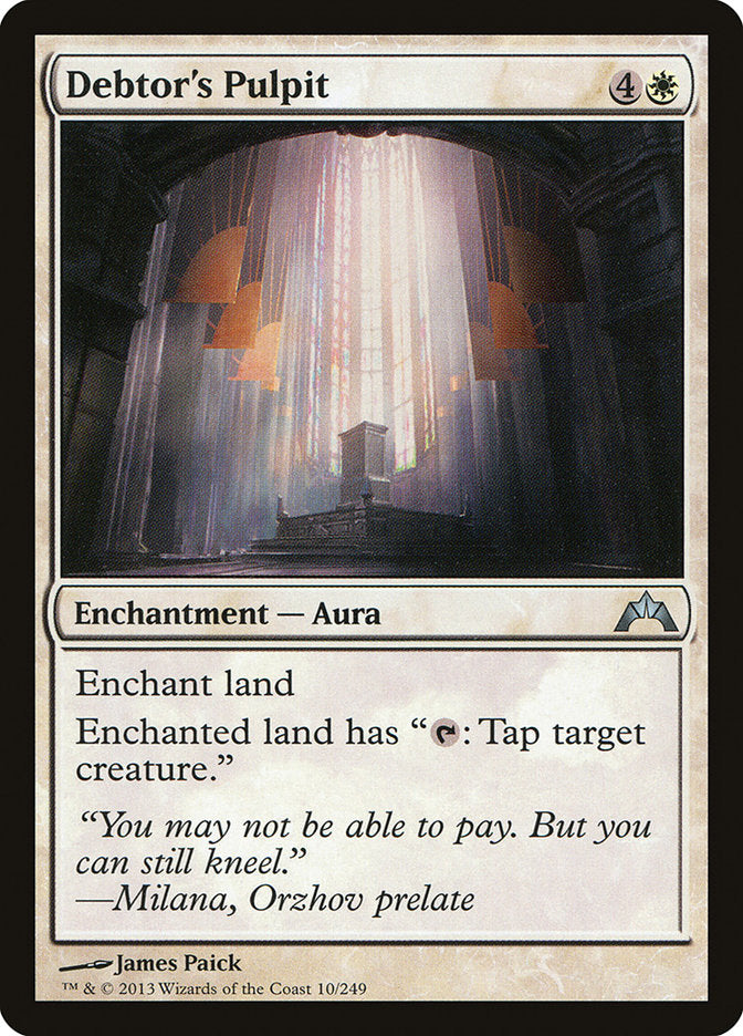 Debtor's Pulpit [Gatecrash] | Gear Gaming Bentonville