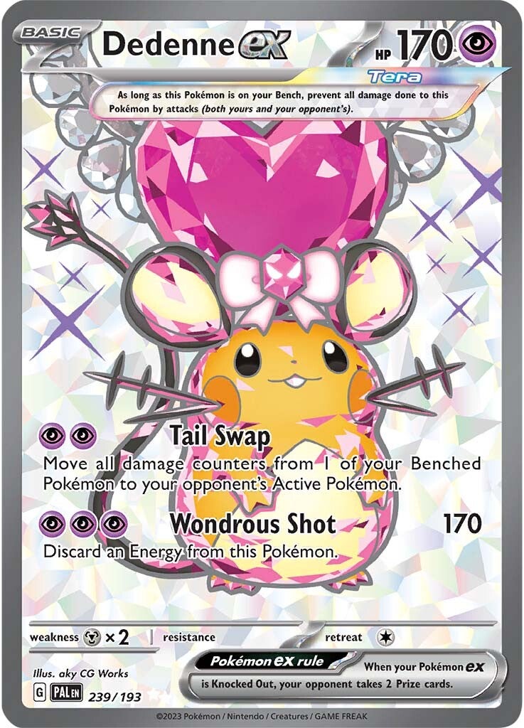 Dedenne ex (239/193) [Scarlet & Violet: Paldea Evolved] | Gear Gaming Bentonville