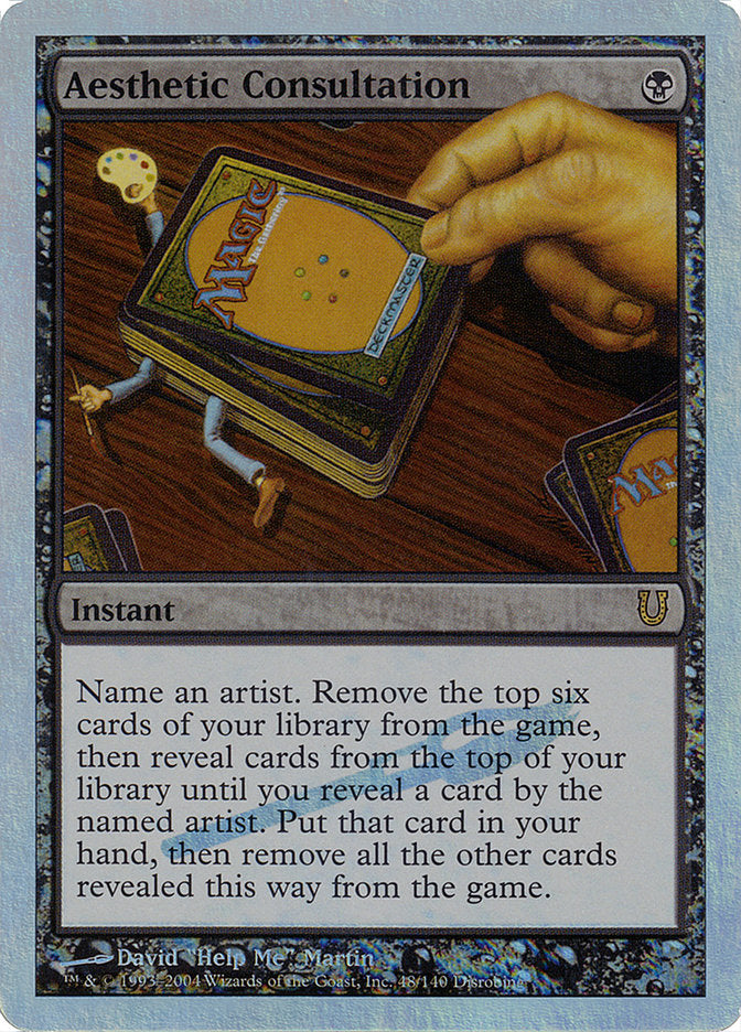 Aesthetic Consultation (Alternate Foil) [Unhinged] | Gear Gaming Bentonville