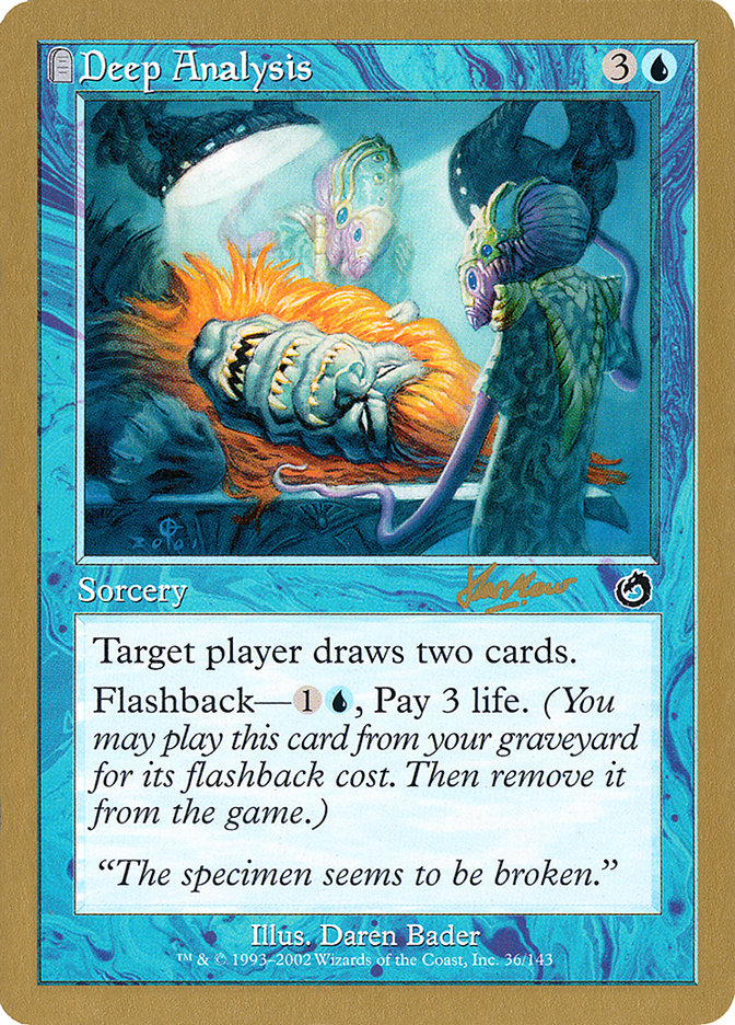 Deep Analysis (Sim Han How) [World Championship Decks 2002] | Gear Gaming Bentonville