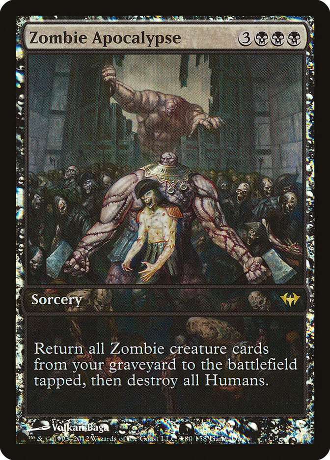 Zombie Apocalypse (Game Day) [Dark Ascension Promos] | Gear Gaming Bentonville