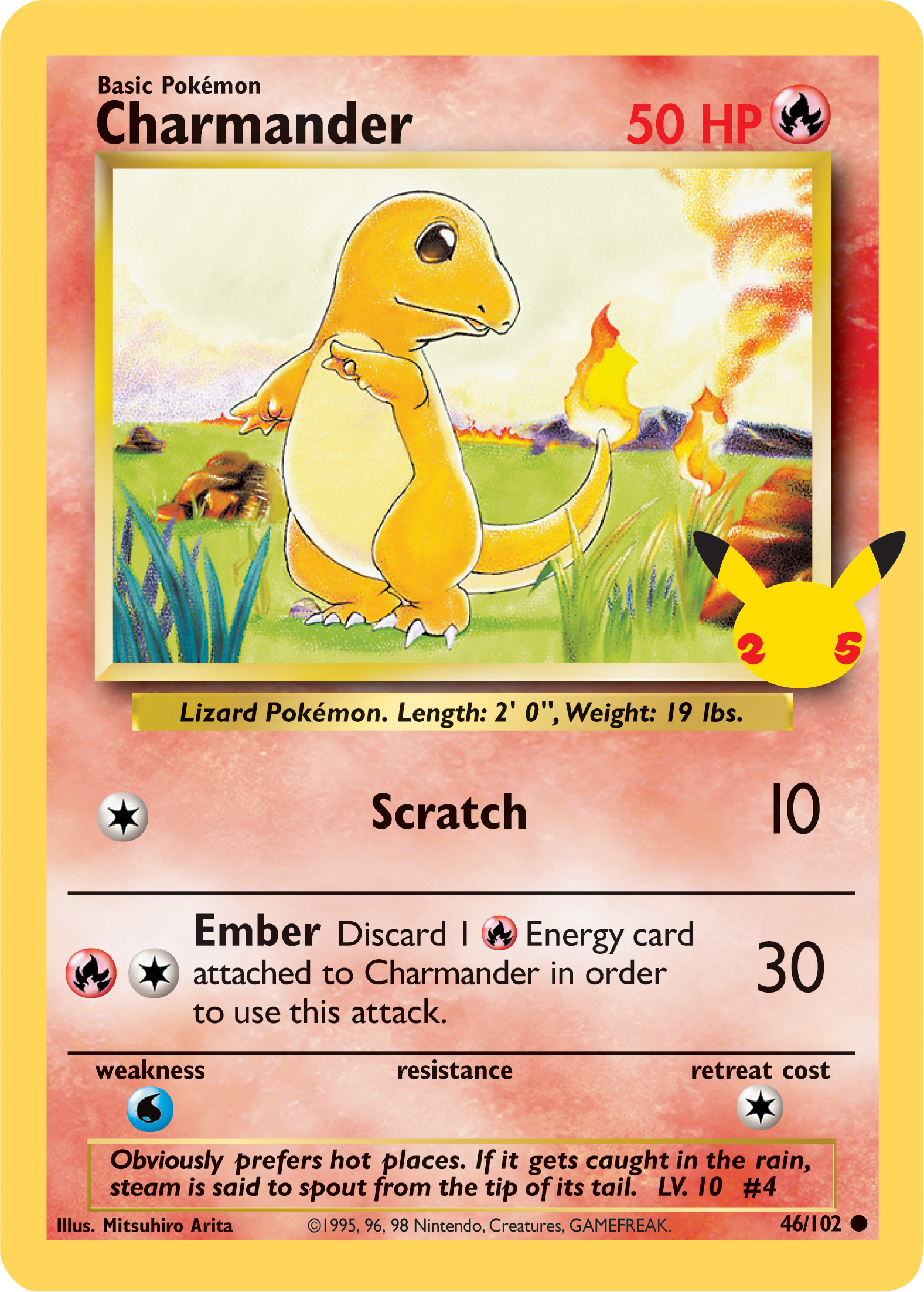 Charmander (46/102) (Jumbo Card) [First Partner Pack] | Gear Gaming Bentonville