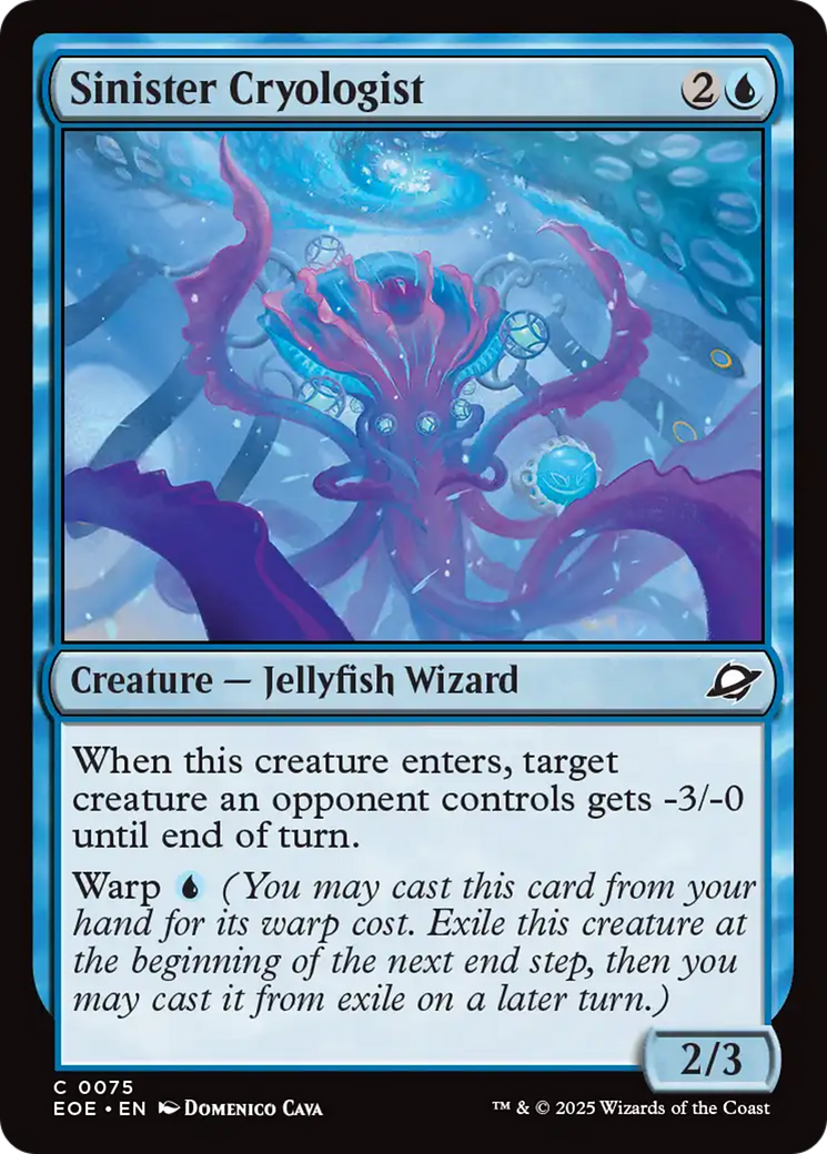 Sinister Cryologist [Edge of Eternities] | Gear Gaming Bentonville