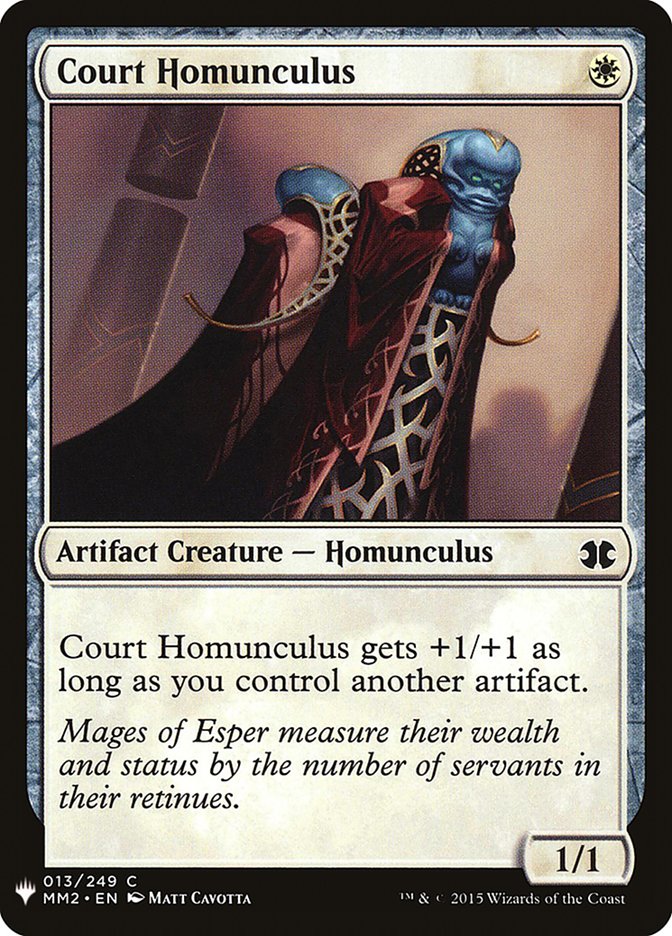 Court Homunculus [Mystery Booster] | Gear Gaming Bentonville