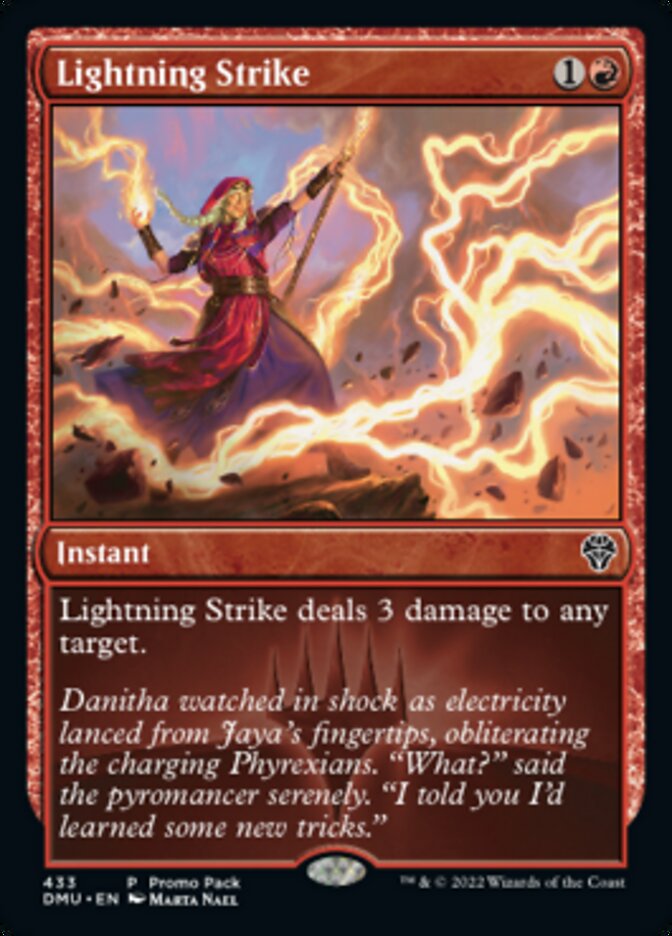 Lightning Strike (Promo Pack) [Dominaria United Promos] | Gear Gaming Bentonville