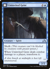 Uninvited Geist // Unimpeded Trespasser [Shadows over Innistrad] | Gear Gaming Bentonville